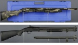 Two Mossberg Slide Action Shotguns