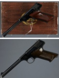 Two Colt Semi-Automatic Target Pistols