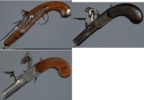 Three Flintlock Pistols