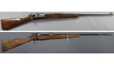 Two U.S. Military Pattern Bolt Action Sporting Rifles