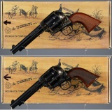 Two Uberti Model 1873 Single Action Revolvers with Boxes