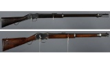Two British Martini Single Shot Rifles
