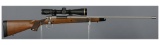 Remington Model 700 Bolt Action Rifle with Leupold Scope