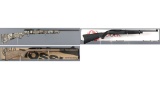 Three Rimfire Rifles with Boxes