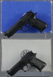 Two Beretta Semi-Automatic Pistols with Boxes