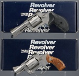 Two Smith & Wesson Model 60 Double Action Revolvers with Boxes