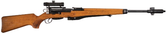 Swiss ZFK31/55 Sniper Rifle with Matching Scope and Scope Case