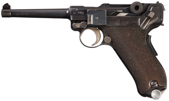 Mauser 1935/06 Portuguese "GNR" Luger with Holster