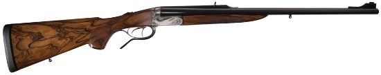B. Searcy & Co. Boxlock Underlever Double Rifle in .470 N.E.