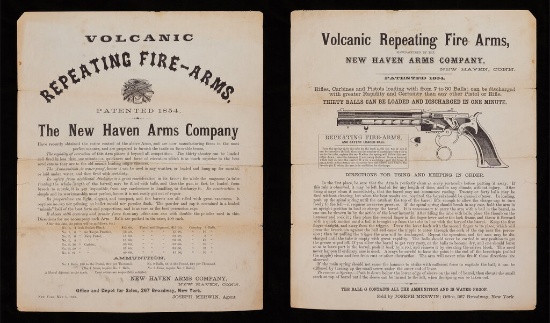 New Haven Arms Company Volcanic Broadside Advertisement