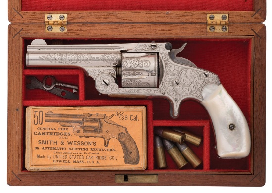 New York Engraved Smith & Wesson .38 Single Action Revolver