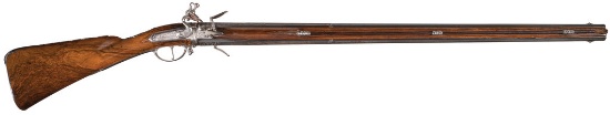 French Wender Flintlock Sporting Gun by Thuraine
