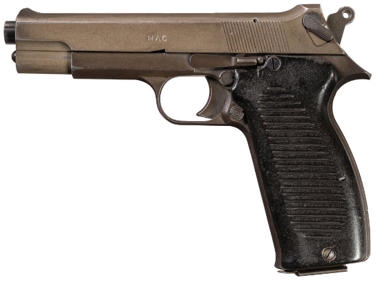 Scarce French MAC Model 1950 Semi-Automatic Pistol