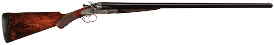 J. Yates/Richard Ellis & Sons Double Barrel Hammer Shotgun