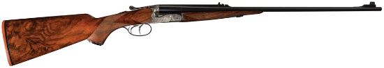 Tomasoni Signed and Engraved Perguini & Visini Double Rifle