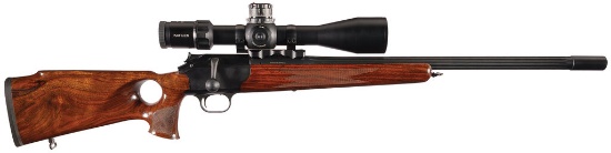 Blaser R93 Single Shot Straight Pull Rifle with Kahles Scope