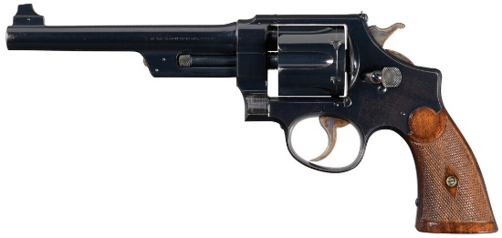 Smith & Wesson .44 Hand Ejector First Model Triple Lock Revolver