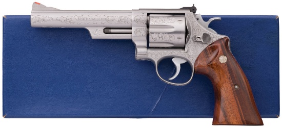 Factory Engraved Smith & Wesson Model 629 Revolver with Case
