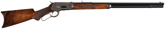 Turnbull/D. Richard Engraved Deluxe Winchester Model 1886 Rifle