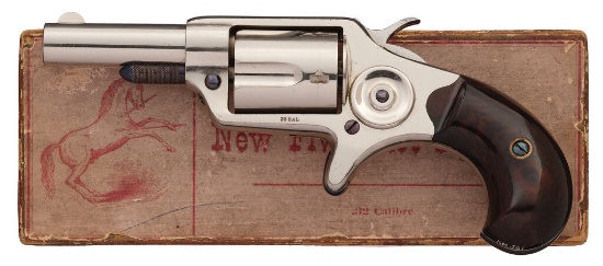 Excellent Colt New Line .32 Spur Trigger Revolver with Box