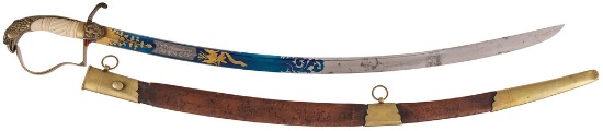 Eagle Head Pommel Officer's Saber Attributed to George W. Strong