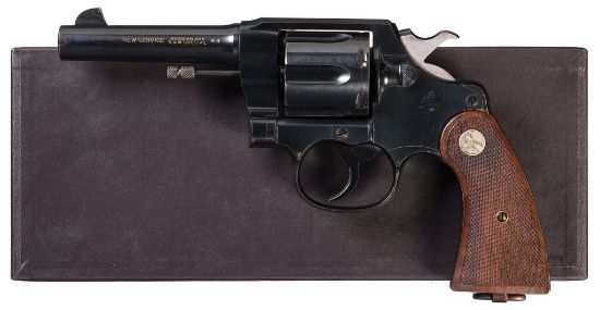 Colt New Service Revolver in .44 Russian/S&W Special with Box