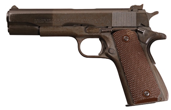 World War II U.S. Colt Service Model Ace Semi-Automatic Pistol