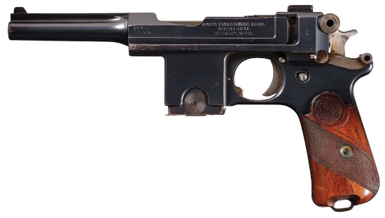 Danish Contract Pieper Bergmann Model 1910 Pistol