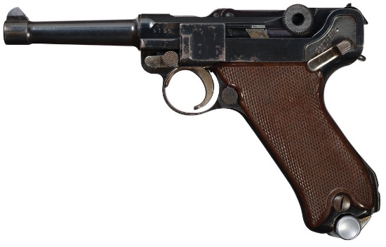 German "1936" Dated Krieghoff Luftwaffe P.08 Luger Pistol