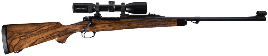 "Pete" Grisel Upgraded Winchester Model 70 Rifle with Scope
