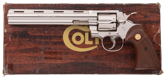 Colt Python Target Double Action Revolver with Box