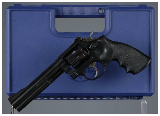 Smith & Wesson Model 17-8 Double Action Revolver with Case