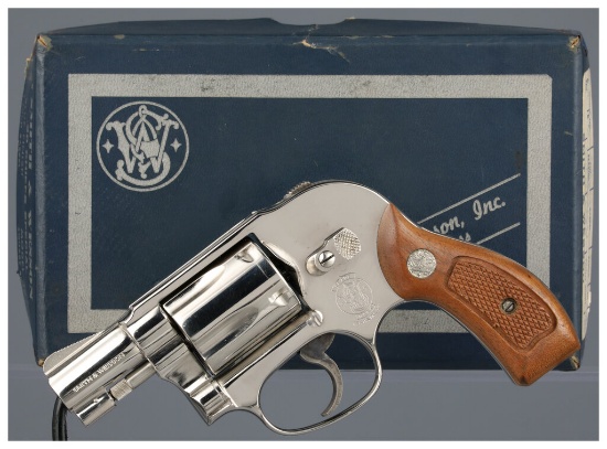 Smith & Wesson Model 49 Double Action Revolver with Box