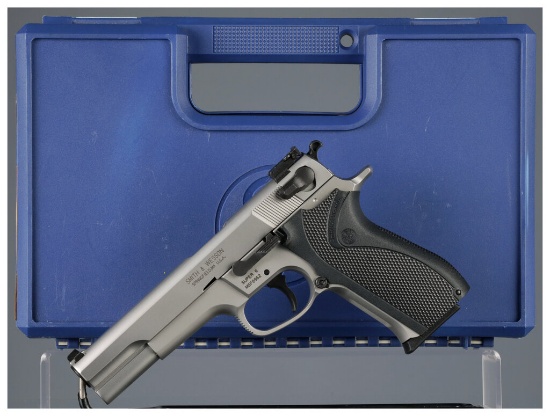 Rare Smith & Wesson Super 9 Semi-Automatic Pistol with Case