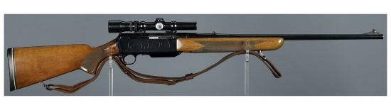 Belgian Browning BAR Semi-Automatic Rifle with Scope