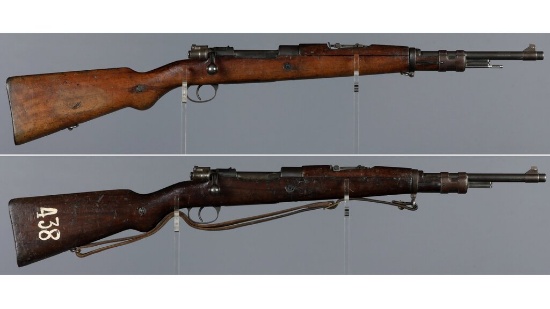 Two Fabrique Nationale Model 1930 Bolt Action Rifles
