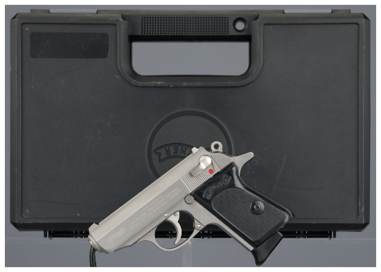 Walther/Smith & Wesson Model PPK Semi-Automatic Pistol with Case