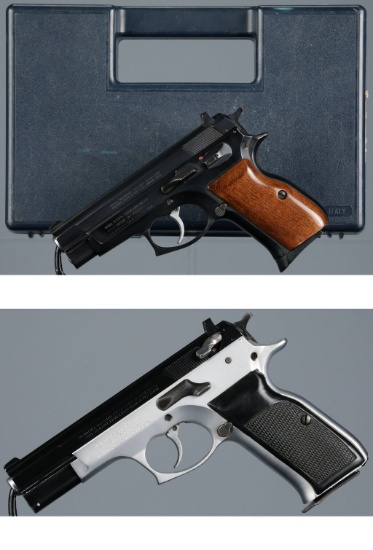 Two Tanfoglio Semi-Automatic Pistols