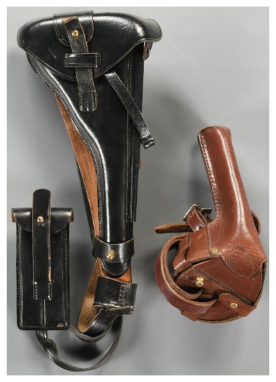Reproduction Artillery Luger Stock with Holster