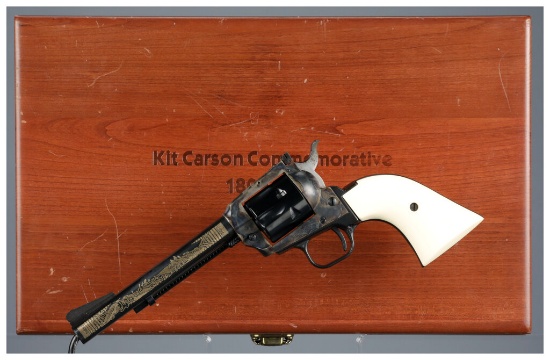 Cased Colt New Frontier Kit Carson Commemorative Revolver