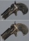 Two Remington Double Derringer