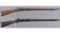 Two U.S. Springfield Trapdoor Rifles