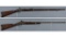 Two U.S. Springfield Armory Trapdoor Single Shot Rifles