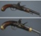 Pair of French An XIII Flintlock Pistols