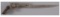 Engraved European Double Action Pinfire Sword Revolver