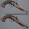 Pair of Belgian Percussion Pistols