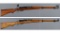 Two Swiss K31 Straight Pull Rifles