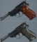 Two P.38 Semi-Automatic Pistols