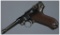 DWM Blank Chamber Luger Semi-Automatic Pistol with Holster