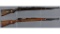 Two Mauser Model 98 Bolt Action Long Guns